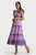 Gardenia Midi Dress - Purple