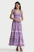 Hebe Midi Dress - Purple