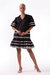 Jules Tier Dress - Black - Black/Zed Laylah