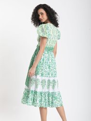 Marsha Midi Dress - Green