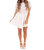 Closer To You Contrast Dress In Cream