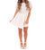 Closer To You Contrast Dress In Cream