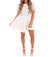 Closer To You Contrast Dress In Cream - Cream