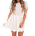 Closer To You Contrast Dress In Cream