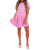 Closer To You Contrast Dress In Pink