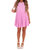 Closer To You Contrast Dress In Pink - Pink