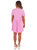 Closer To You Contrast Dress In Pink