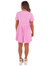 Closer To You Contrast Dress In Pink