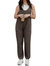 Knit Sweater Jumpsuit In Brown - Brown