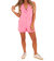 Leap Of Faith Mineral Wash Romper In Pink