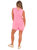 Leap Of Faith Mineral Wash Romper In Pink