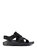 Men's Mega Z Cloud Sport Sandal In Solid Black - Solid Black