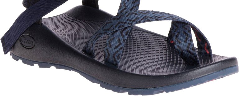 Men's Z/2 Classic Sandals In Stepped Navy - Stepped Navy