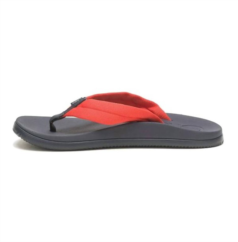 Women's Chillos Flip Flop In Tube Spicy Orange