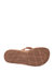 Women's Classic Leather Flip Flop In Tan