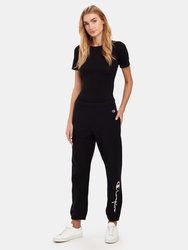 Logo Elastic Cuff Rib Sweatpants