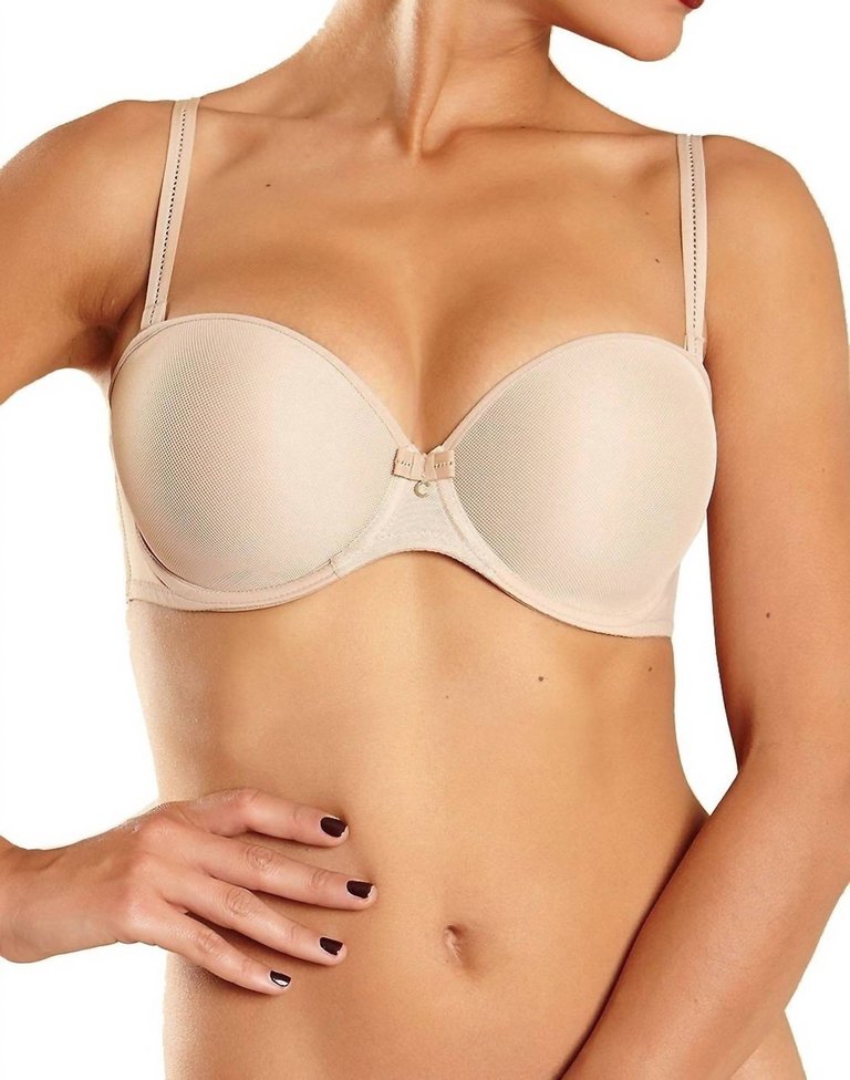 Vous Et Moi Strapless Bra In Ultra Nude - Ultra Nude