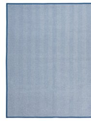 Harborview Herringbone Light Blue Blanket