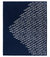 Herring Run Navy Blanket - Navy Blue / Ivory