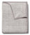 Katama Glen Plaid Grey Blanket - Grey / Ivory 