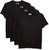 Men's 4-Pack Underwear V-Neck Shirt In Polo Black - Polo Black