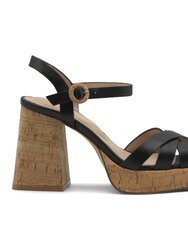 Barnaby Sandal - Black Cork