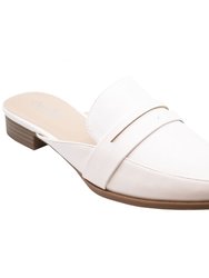 Enya Slipper - White