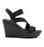 Franky Wedge Sandal - Black