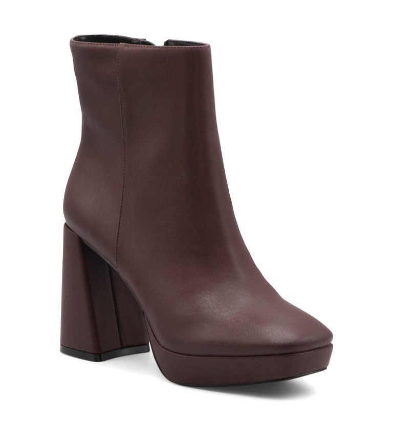 Narah Bootie - Deep Maroon