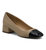 Zaria Heels - Linen-Black