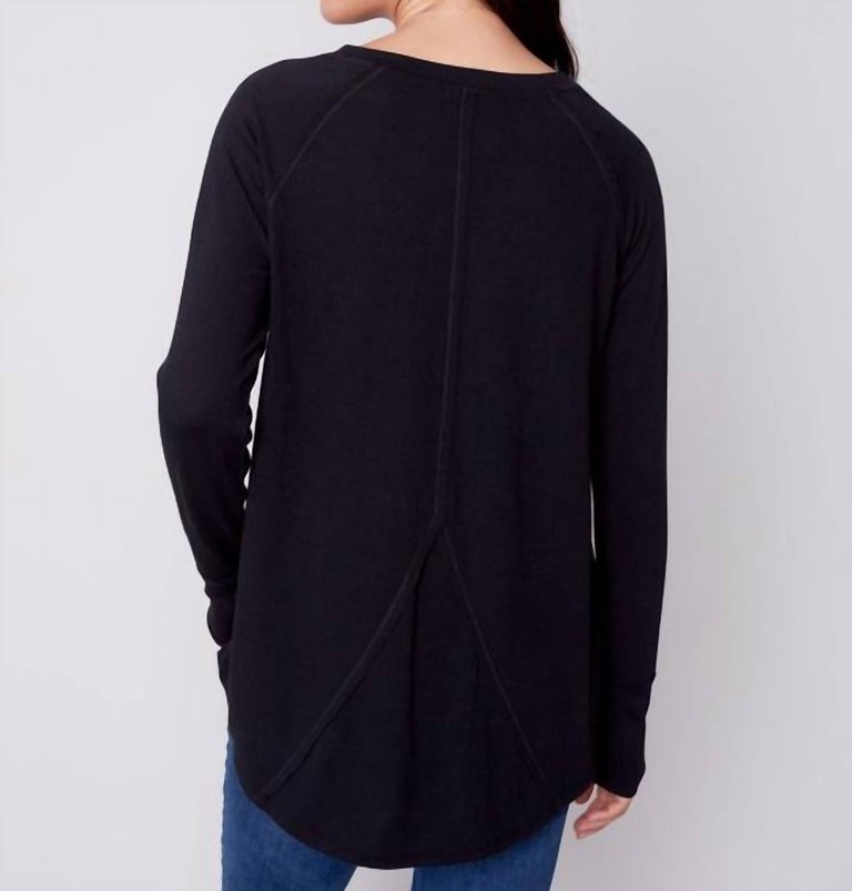 Crew Swing Top In Black