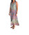 Glorious Maxi Sundress In Ombre Yellow And Red - Ombre Yellow And Red