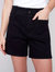 Patch Pocket Shorts In Black