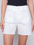 Patch Pocket Shorts In White