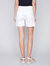 Patch Pocket Shorts In White