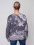 Printed Sweater In Charcoal