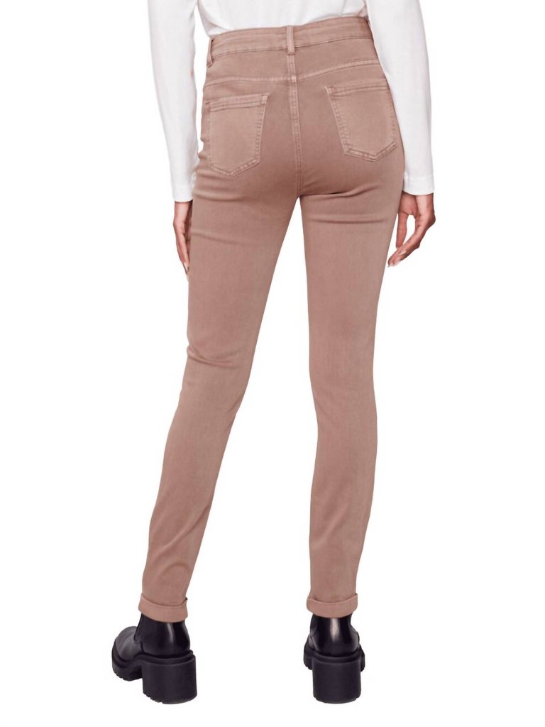 Twill Cuff Pant In Truffle