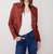 Vintage Faux Leather Jacket In Cinnamon - Cinnamon