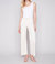 Wide Leg Linen Pants In Natural