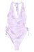 Suzy One Piece Bathing Suit In Lavender