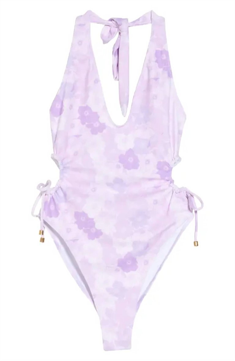 Suzy One Piece Bathing Suit In Lavender