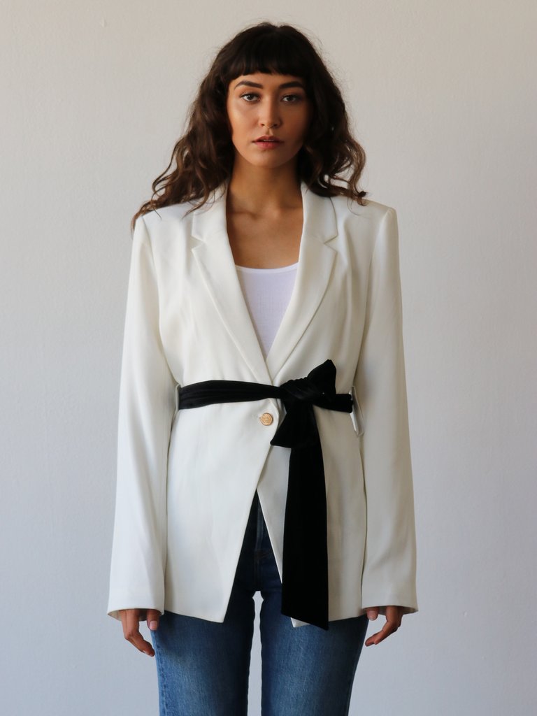 Theatre Jacket with Sash Belt