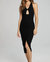 Balboa Midi Dress In Black Onyx - Black Onyx