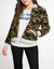 Faux Fur Bomber Jacket - Camo