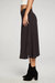 Flouncy Side Slit Midi Skirt