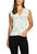 Gauze Jersey Rolled Armhole V Neck Muscle Tank - Savannah