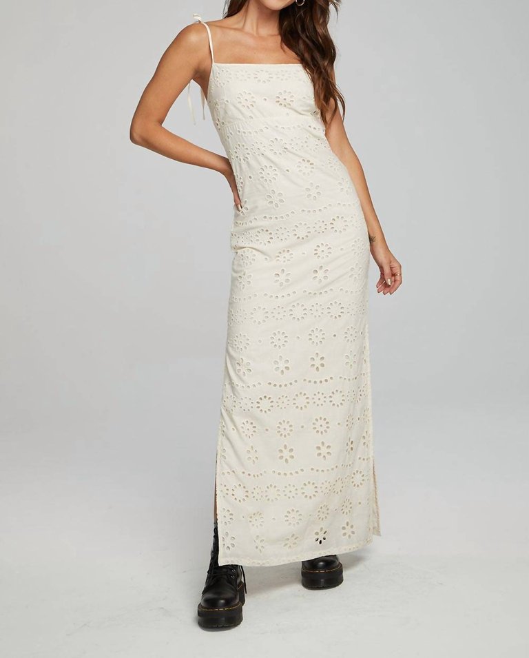 Palisades Maxi Dress In Gardenia - Gardenia