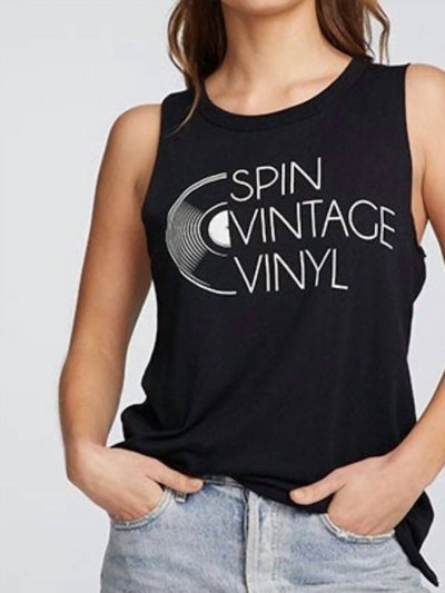 Chaser Spin Vintage Vinyl Muscle Tank product