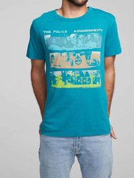 The Police Synchronicity Tee - Lake Green