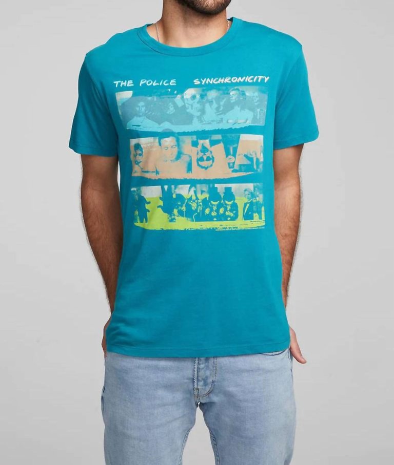 The Police Synchronicity Tee - Lake Green